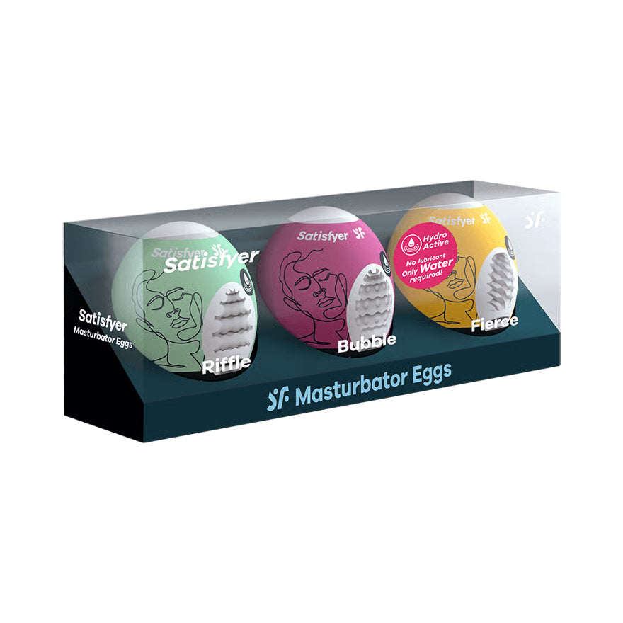 3-piece Egg Set Masturbator