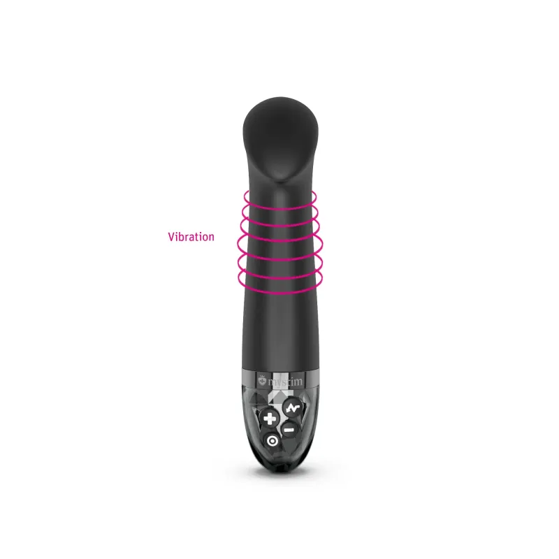 Mystim Right on Ron eStimVibrator, Black