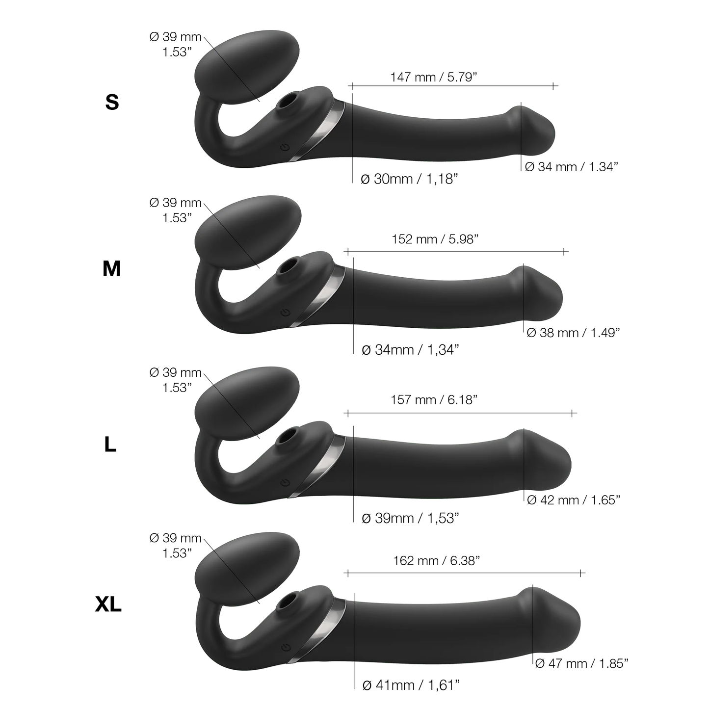 Multi Orgasm Bendable Strap-On