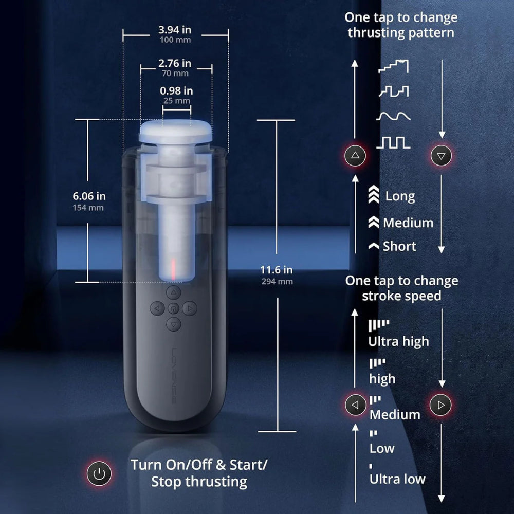 Solace Hands‑Free Thrusting Stroker