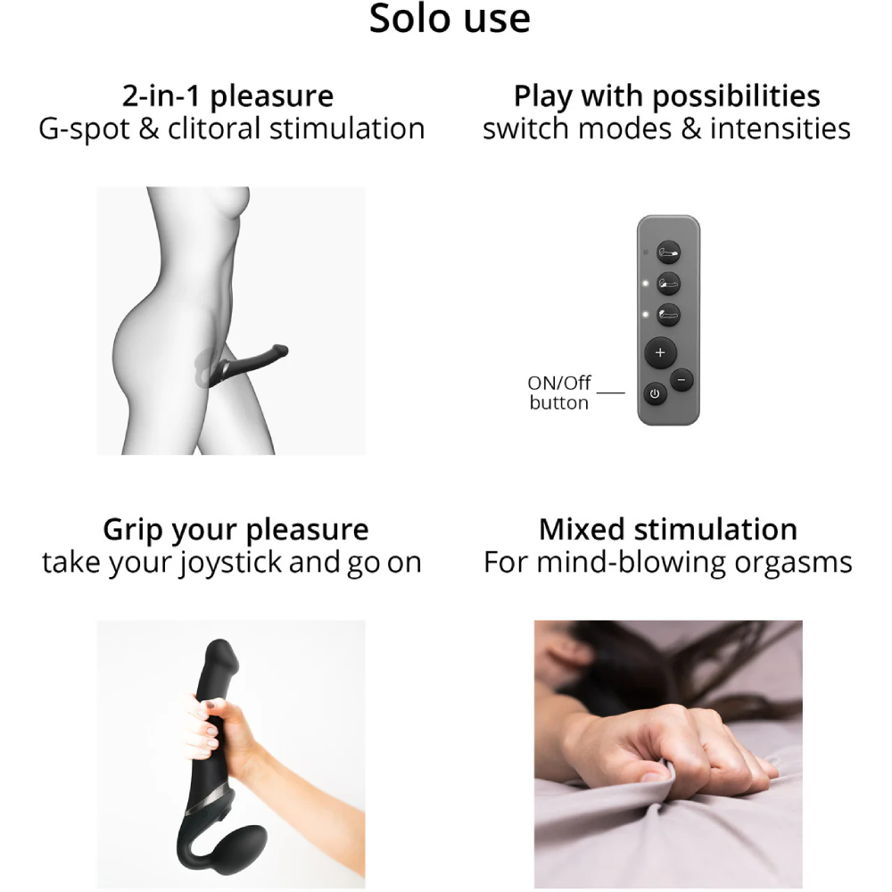 Multi Orgasm Bendable Strap-On