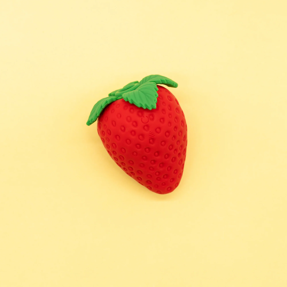 Strawberry Emojibator Vibrator