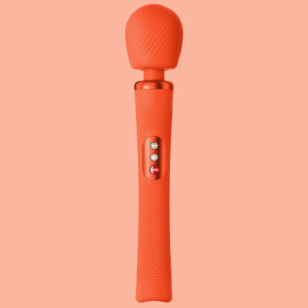 Fun Factory VIM Vibrating Wand in Sunrise Orange Color | Desinte.com