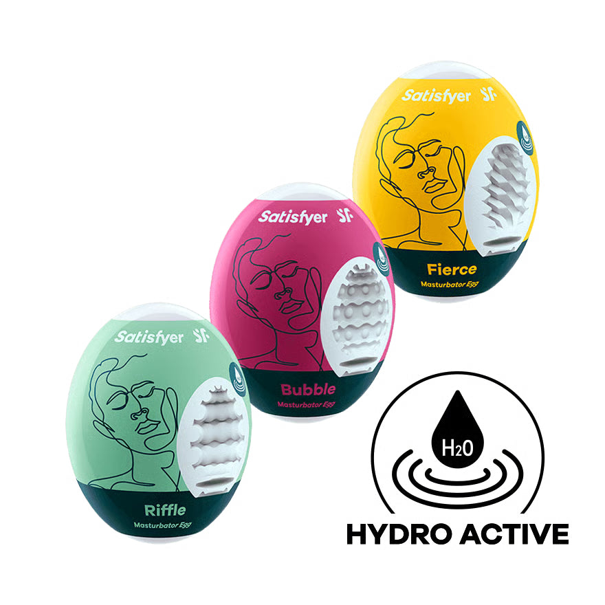 3-piece Egg Set Masturbator