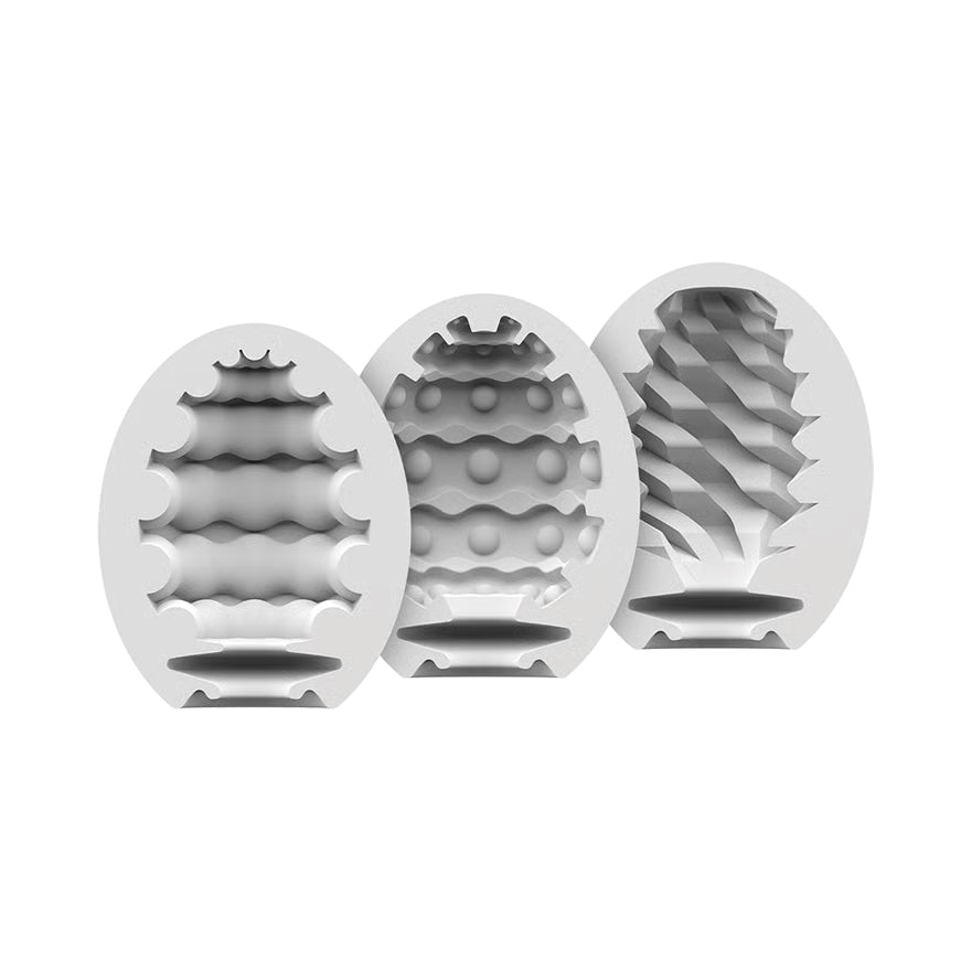 3-piece Egg Set Masturbator